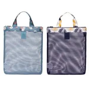 물놀이 토트백 메쉬 트렌드 1P 여행 데일리 비치백 휴