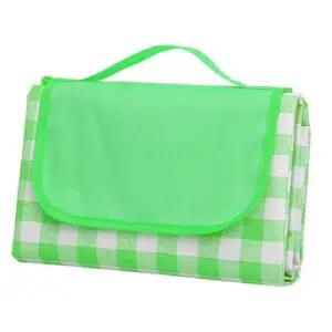 캠핑 피크닉 PE 매트 그린체크무늬 100X150 WFHFIIL