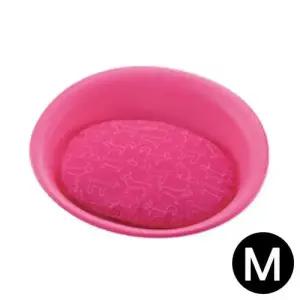 리첼 타원형 소프트 강아지 방석 (핑크) (M) WFIYB1F