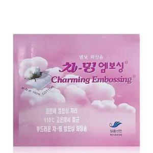 ksr 차밍 엠보싱 화장솜 200매 /천연순면/ (WFJ7QLL)