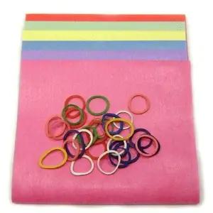 강아지악세사리 애견헤어핀 문펫랩핑지세트 W4C1183