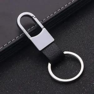 저렴한 선물 인기 고광택 여행 블랙 열쇠고리 (WFJSPU7)