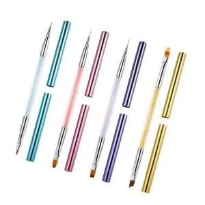 아크릴브러쉬 4종 네일 겸용붓 아트붓 붓 아트 (WFK9CZO)