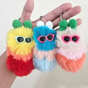 애벌레 키링 인형장식 열쇠고리 WEFCB06