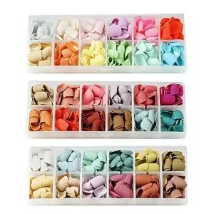 고품질 가을 인조손톱 대용량 컬러믹스 팁 붙이는 연장 (WFK9D39)