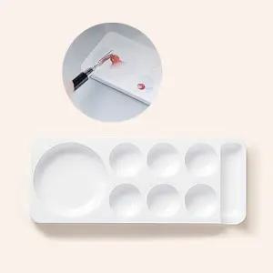 고품질 젤믹싱 컬러젤믹싱 아트액자 액자 7구 팔레트 젤네일팔레트 (WFK9D3O)