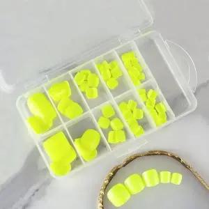 고품질 120팁 네일아트 말랑팁 스티커 발톱연장 인조 발톱꾸미기 (WFK9D17)