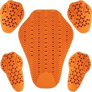 CE 레벨 2 모터사이클 갑옷 - PSLER 풀 뒷 패드 팔꿈치 및 어깨 보호 세트 재킷용 삽입물 5PCS