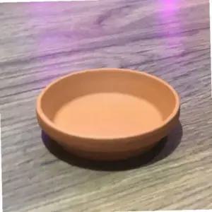 황토빛 토분화분받침 독일산(내경55/외경70mm)