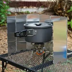 [하프클럽/]스토브 가림막 버너 캠핑 낚시 휴대용 접이식 10단