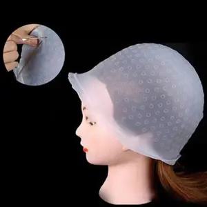 고품질 부분염색 브릿시 염색 솜브레 캡 헤어캡 모자 실리콘 (WFK9FCS)