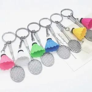 배드민턴 열쇠고리 키체인 키링 셔틀콕 액세서리 (WFK9FI4)