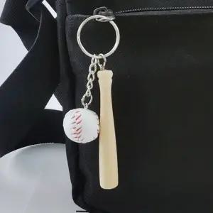 야구 방방이 열쇠고리 키체인 키링 액세서리 굿즈 (WFK9FJI)