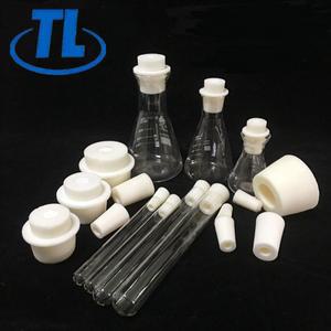 유리 플라스틱 튜브 스토퍼   실험실 실리콘 고무 병
