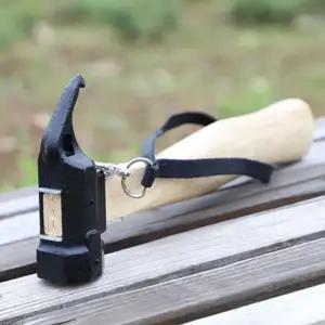 [하프클럽/]망치 캠핑 팩 텐트 타프 설치 휴대용 우드 육각형