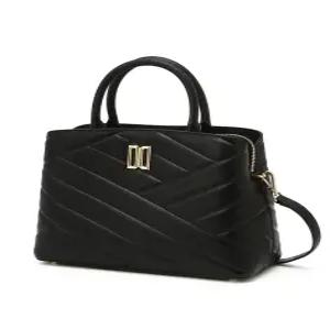 닥스 액세서리 여성 25SS 블랙 DD로고 소가죽 토트백 WCBA5E630BK