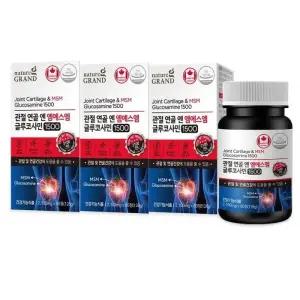 관절 연골 엔 엠에스엠 글루코사민1500 2100mg 60정 x 3 총180정