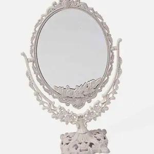 회전 탁상 거울 인테리어 빈티지 화장대 공주 소품 WFIKWTC