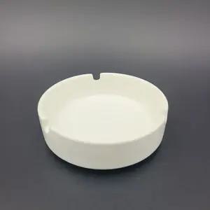 업소용 원형 도자기 재떨이 흰색 (WFKAZNO)