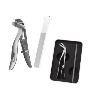 손톱깍기 각진발톱깎이 발톱가위 + 각진발톱깍이 (WFKANID)