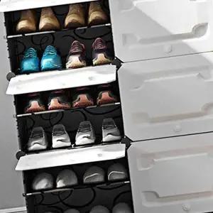 [하프클럽/]조립식 diy 신발장 그레이 미니 정리대 현관 수납장