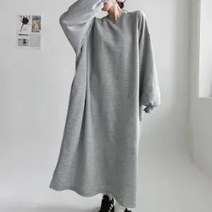 H스타일 LH)히트기모에브리OPS 겨울 여성 기모 원피스 OPS 루즈핏 홈웨어 파자마 데일리