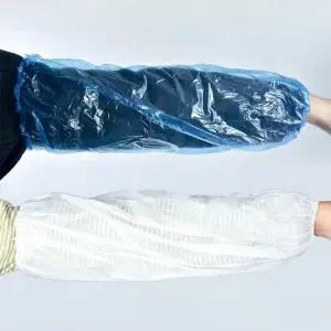 [하프클럽/]일회용 비닐 위생용 작업 팔토시 작업복 팔토시