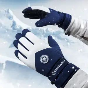 [하프클럽/]겨울 패딩 방한장갑 터치 가능 네이비 손 보온