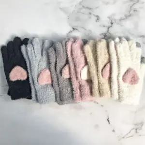 [하프클럽/]하트모양 아기장갑 신생아 이유식 소공장