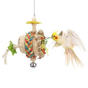 하이페티 버드 먹이 찾기 천연 해초 바구니 앵무새가 종 색깔의 잉꼬를 매달아 코카티엘 선 잉꼬 버디 러브