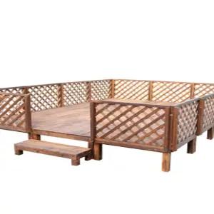 야외평상마루 옥상평상 마당테이블 공원 쉼터 데크