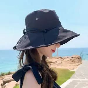 여성 버킷햇 벙거지모자 좌외선차단캡 바캉스 야외활