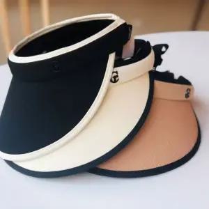 여성 여름 창모자 나들이 선캡 골지 썬캡 모자