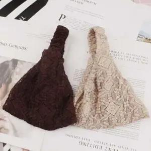 데일리 패션 망사 반다나 레이스 해어밴드 머리띠