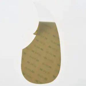 도프로 클리어 티어드롭 어쿠스틱 기타 픽가드 투명 스크래치 플레이트 셀프 포함