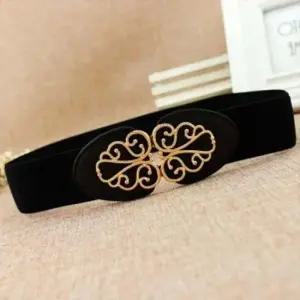 와이드 밴딩벨트 밴드벨트블랙 스판