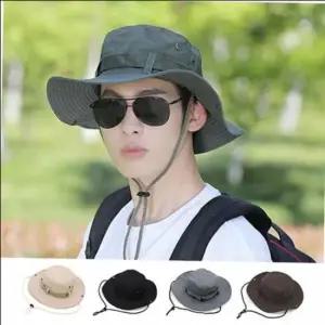 아데산야 버킷모자 고급 페도라 트렌드 남자 가을