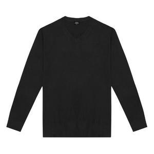 [오스틴리드]AUSTINREED HC06 에센셜 블랙 울  브이넥 니트 AWV25751 (44544428)