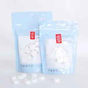 업소용 코인 압축 티슈 100매 1P 식당 일회용 물티슈 코인티슈 압축티슈