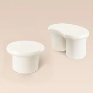 좌식테이블 의자 원형 버섯 세트 베란다테이블 싱글