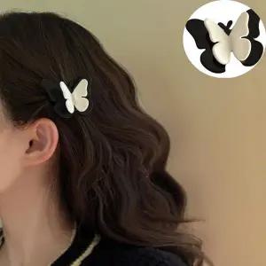 입체 나비 아크릴 헤어 핀