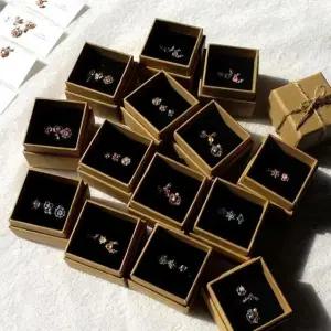 유니크 피어싱 악세사리 세트 3개 5종 패션코디 (WFKBOFW)