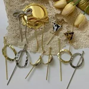 빈티지 마블 디자인 고급 헤어핀 유니크 헤어악세서리 (WFKBOFX)