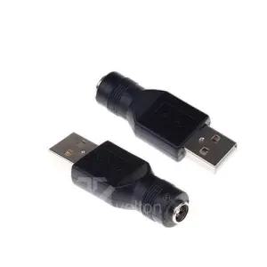 SDC0015 DC변환젠더 USB 어댑터연결잭 USBtoDC5.5x2.1 W60F024