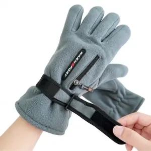기회공작소 따뜻한 겨울 보내세요 플리스 터치 겨울 장갑 겨울장갑 손가락 장갑 남성 방한장갑