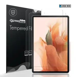 (2매)2021 갤럭시탭S7 FE 12.4 충격완화 방탄 액정보 WAEB5B2