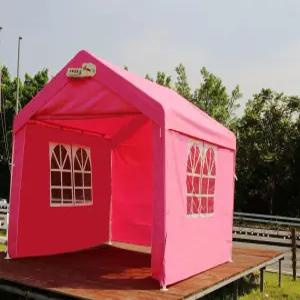 간이주차장 파고라 캐노피 주차장 카키 스카이어닝 간이