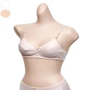 [하프클럽/]심플 노와이어 주니어 브라 2단계 A컵 기본 브라렛 편안한 착용