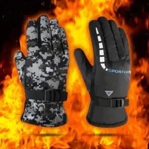 겨울 기모장갑 자전거 방한장갑 바이크 발열 털장갑