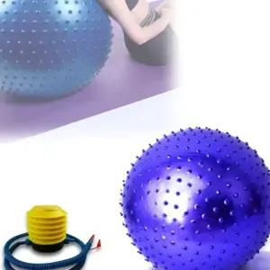 L91 마사지 지압 스트레칭 요가 헬스 돌기 짐볼 75cm